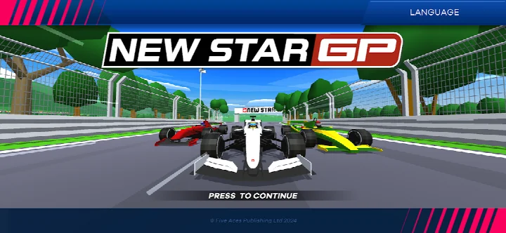 New StarTM GP: заезд на трассе с ретро-графикой под музыку 1990-х