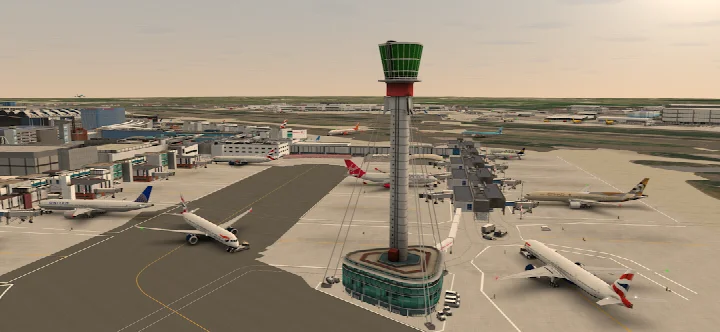 World of AirportsTM: отправка рейсов в аэропорты других игроков